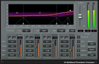 Waves C4 Multiband Compressor (Digitální produkt)