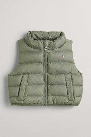 VESTA GANT U PUFFER VEST MUTED GREEN