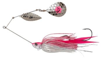 Savage gear třpytka da bush spinnerbait sinking pink silver - 21 cm 55 g