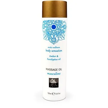 HOT Masážní olej - Shiatsu Masculine 100 ml (4042342005370)