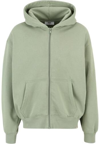 DEF Zip Hoody green washed - XXL