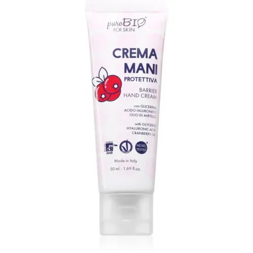 puroBIO Cosmetics Barrier Hand Cream ochranný krém na ruce 50 ml