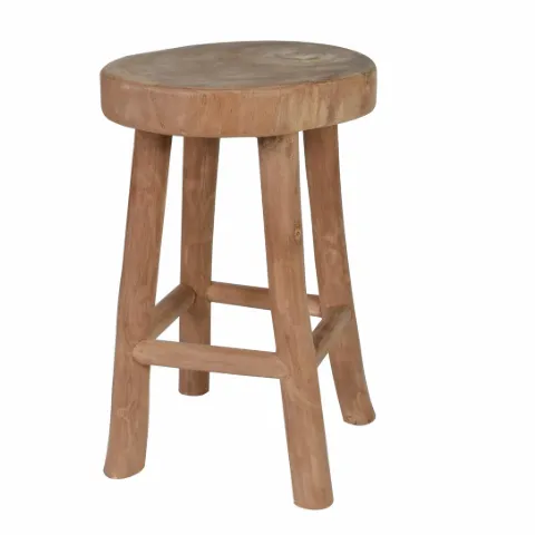 Divero masivní teaková stolička, ošetřenná