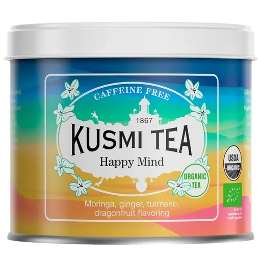 Bylinný čaj HAPPY MIND Kusmi Tea plechovka 100 g