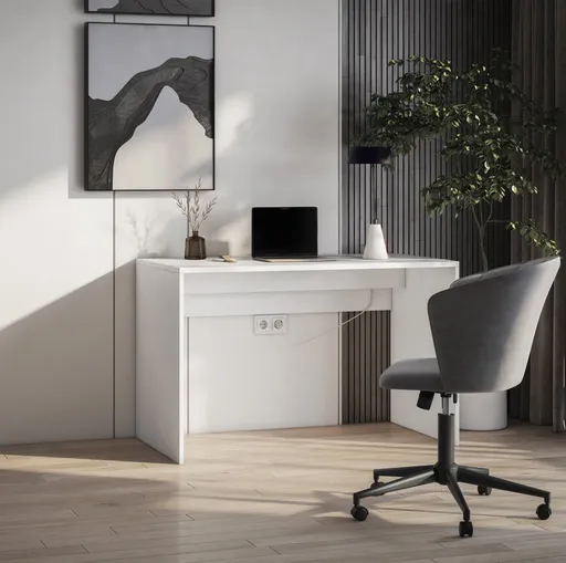 Nevy Bílý psací stůl 140