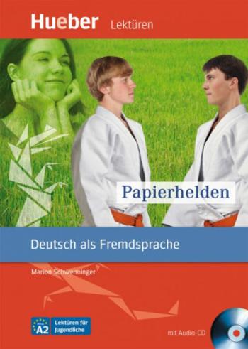 Lektüren für Jugendliche A2: Papierhelden, Paket (Defekt) - Marion Schwenninger