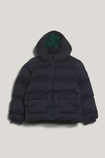 BUNDA GANT HEAVY RAGLAN PUFFER JACKET EVENING BLUE