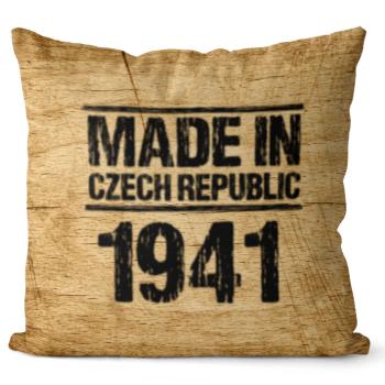 Polštář Made In + rok (Velikost: 40 x 40 cm, rok: 1941)