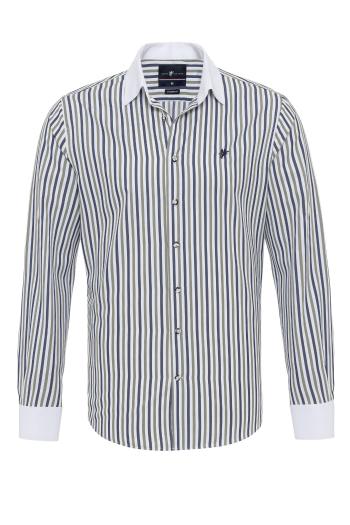 DENIM CULTURE Ing ' MICKY '  tengerészkék / zöld / fehér