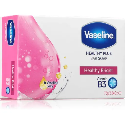 Vaseline Healthy Bright Bar Soap tuhé mýdlo 75 g