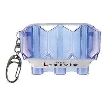 L Style Pouzdro na šipky Krystal Flight Case - clear blue (288686)