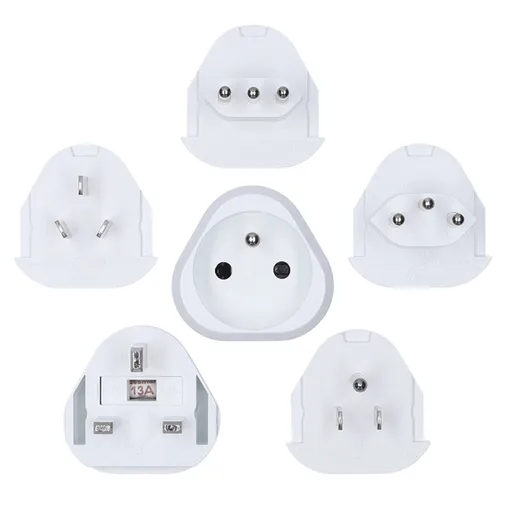 Solight cestovní adaptér, univerzální, uzemněný PA20