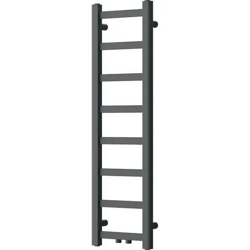 MEXEN Bolt otopný žebřík/radiátor 1000 x 300 mm, 197 W, antracit W126-1000-300-00-66