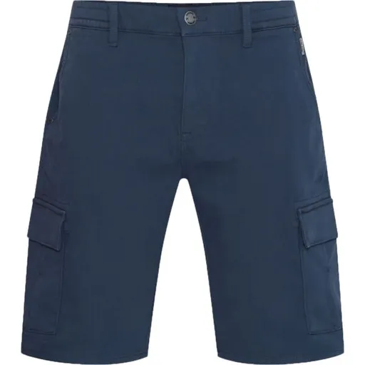 BLEND DENIM Pánské šortky, tmavě modrá, velikost