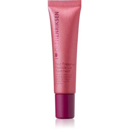 OLEHENRIKSEN Pout Preserve Peptide Lip Treatment hydratační lesk na rty odstín Lingonberry Jam Glimmer 12 ml