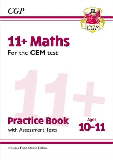 11+ CEM Maths Practice Book & Assessment Tests - Ages 10-11 (with Online Edition) - CGP Books