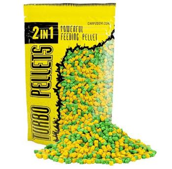 Carp zoom pelety turbo pellets 2v1 3 mm 500 g - ananas banán