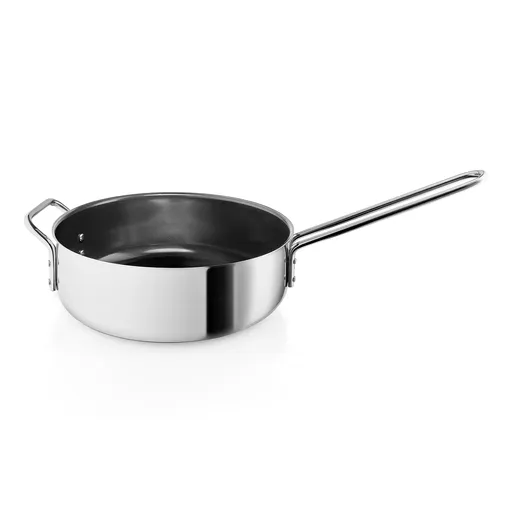 Nerezová pánev na soté s nepřilnavým keramickým vnitřním povrchem O 24 cm Eva Solo