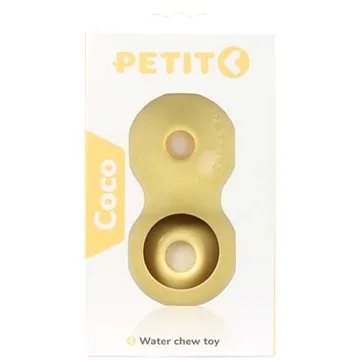 EBI PETIT COCO Chladící kousátko pro štěňata a dospělé psy malých plemen žluté  12×6×6cm (59449431)