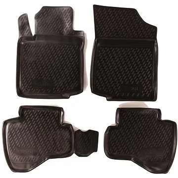 SIXTOL Gumové koberce CITROEN C1, 2010-