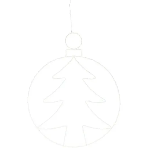 Vánoční závěsná LED dekorace Kerstball Tree 250 LED, 48 cm