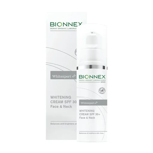 Bělící krém Whitexpert na obličej a krk SPF30+ 30 ml - Bionnex
