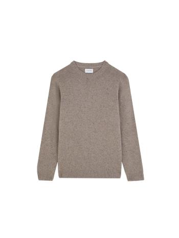 Scalpers Pulóver 'Sudoku'  bézs melír