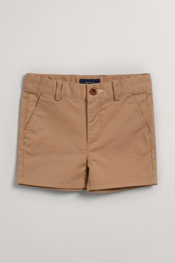 ŠORTKY GANT CHINOS SHORTS DARK KHAKI