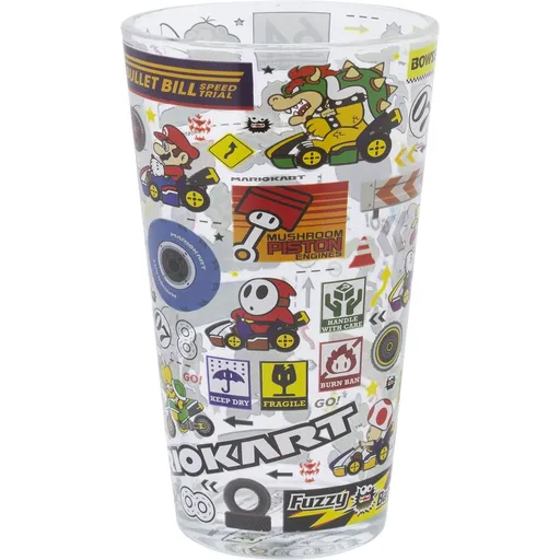 Sklenice Mario Kart Glass