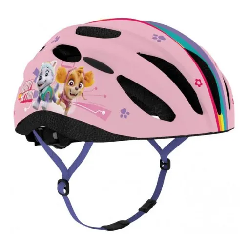 NICKELODEON TLAPKOVÁ PATROLA GIRLS Dětská cyklistická přilba, růžová, velikost (52 - 56)