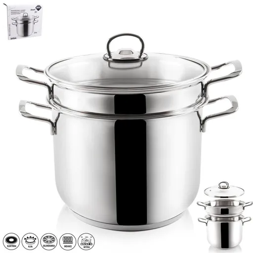 Hrnec nerez napařovací ANETT pr. 22 cm - ORION