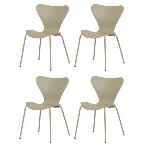 Sada jídelních židlí CT-X7034 CAP, 4 ks