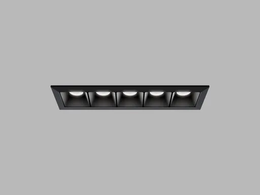 LED2 2491353DTW Zápustné svítidlo LINEAR II 5, B DALI TW/PUSH TW 10W 3000K-4000K UGR černá