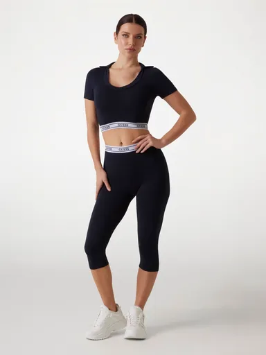 Guess New Aline Capri Leggings Eco S S