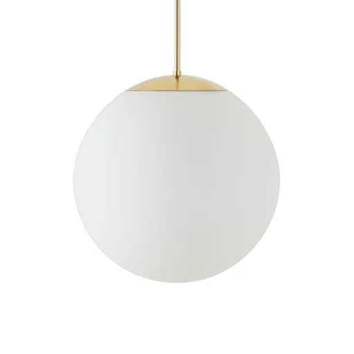 OSMONT ISI70103 ISIS P3 PM-M HP závěsné plastové svítidlo mosaz leštěná / bílá IP40 3000 K 52W LED DALI