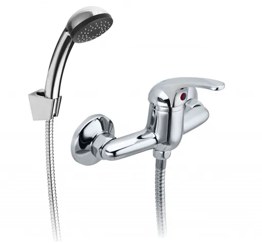 KFA SOTALIA nástěnná sprchová baterie se sprchovou soupravou, chrom 5516-530-00