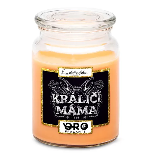 Svíčka Králičí máma 2 (Vůně svíčky: Tropické ovoce)