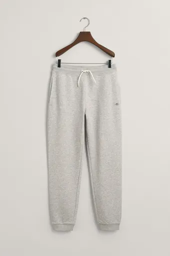 TEPLÁKY GANT SHIELD SWEAT PANT LIGHT GREY MELANGE
