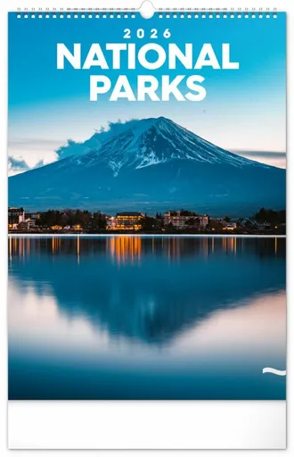 Nástěnný kalendář Národní parky světa 2026