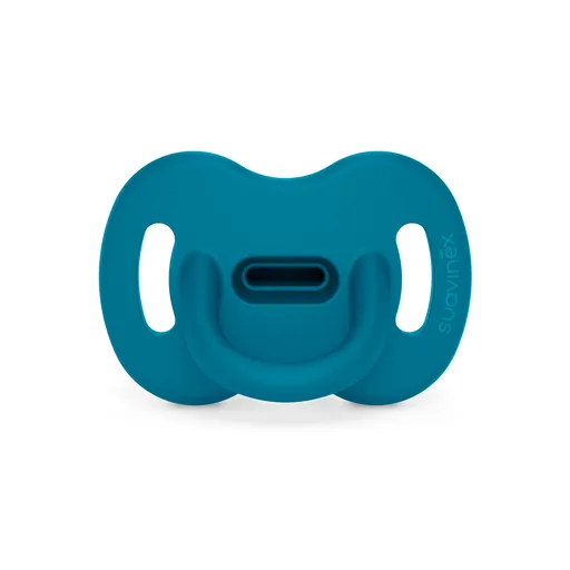 Suavinex Colour Essence Fyziologický dudlík 0–6m 1 ks petrolejový