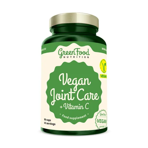 GreenFood Vegan Joint Care + vitamin C 90 kapslí