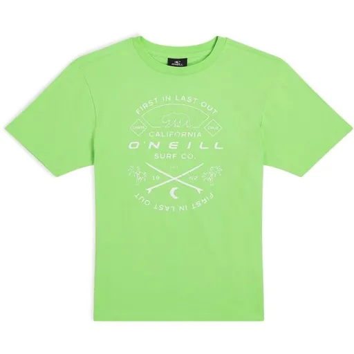 O'Neill JACK Chlapecké tričko, světle zelená, velikost