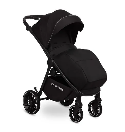 Caretero Sportovní kočárek Agil - černý