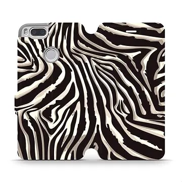 Flipové pouzdro na mobil Xiaomi Mi A1 - VA31P Zebří vzor (5903516088898)