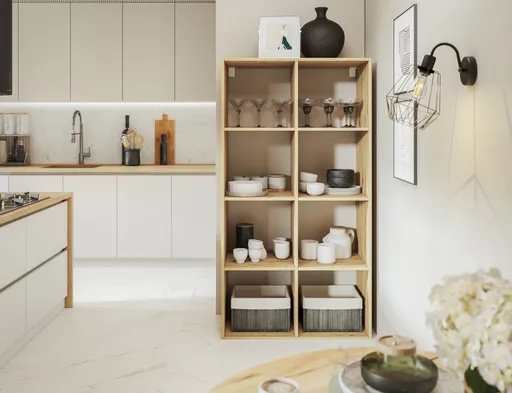 Knihovna Postto Artisan Oak