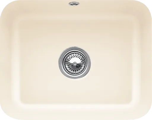 Keramický dřez Villeroy & Boch podstavný Cisterna 60, 670601FU, Ivory 670601FU