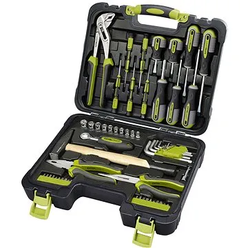 EXTOL CRAFT sada nářadí 57ks, 1/4", CrV, 6599 (6599)