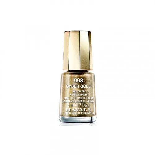 Mavala Minicolor Cyber Blush lak na nehty - Gold 998 5 ml
