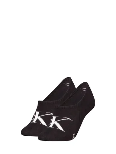 Calvin Klein dámské černé ponožky 2 pack 701228817 35/38