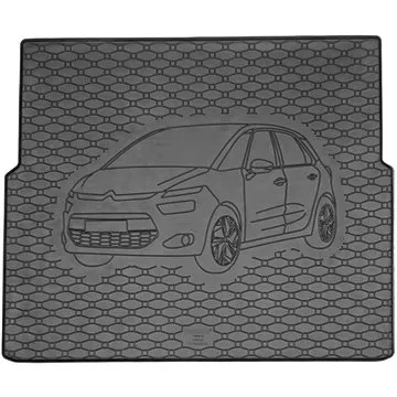 ACI CITROEN C4 Picasso 13- gumová vložka do kufru s ilustrací vozu černá (0979X01C)